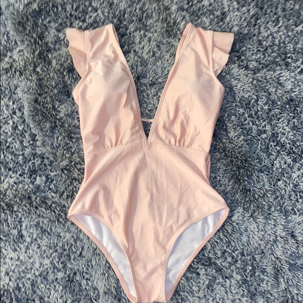 NWOT Cute blush color one piece